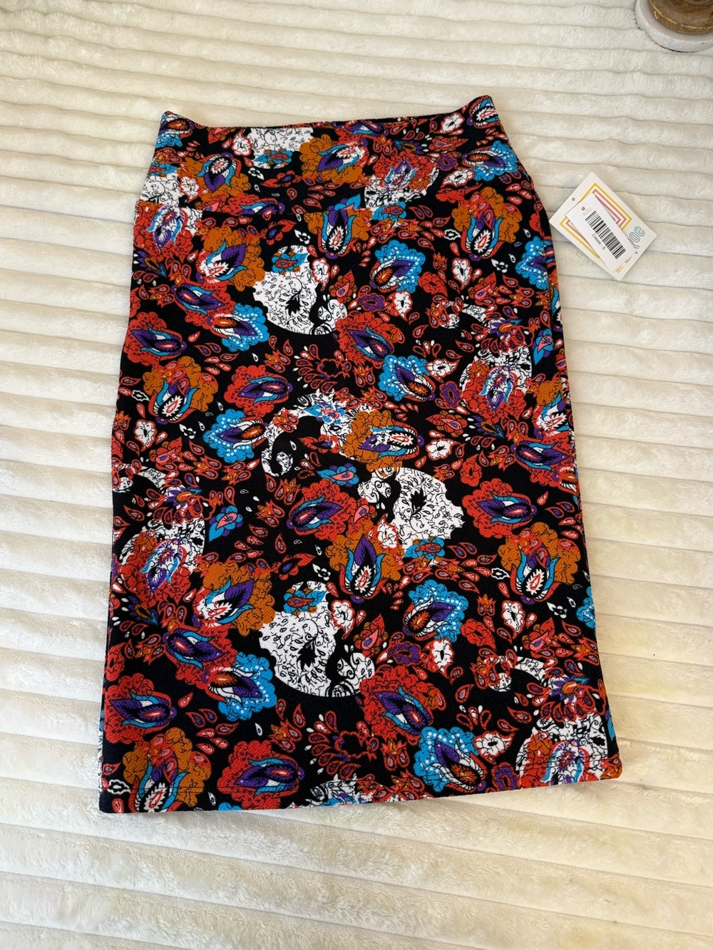 Lularoe Cassie Pencil floral skirt size small